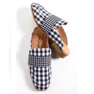 Free People At Ease Gingham Loafers